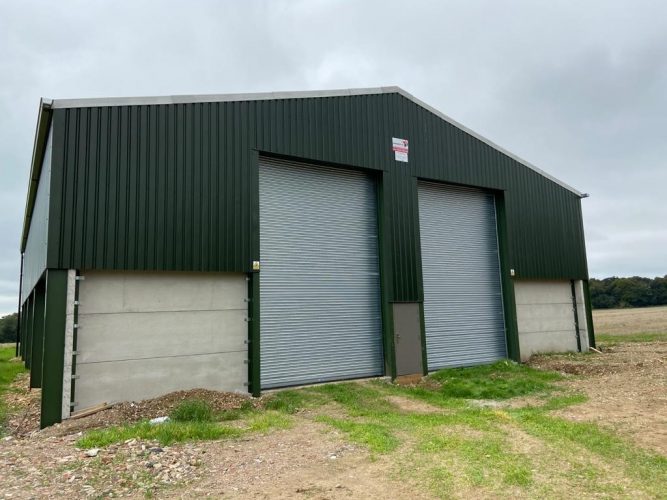 3M high panels for a grain store in Oxon