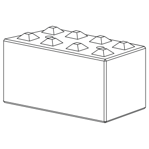 1600x800x800 stock block