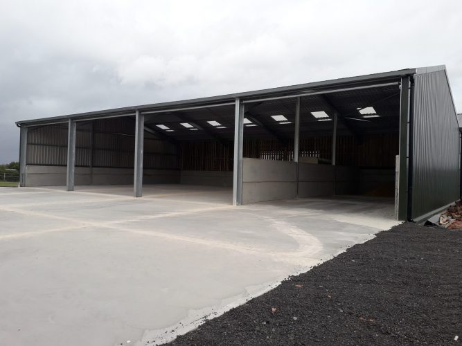 Side Apex Extension with concrete panels