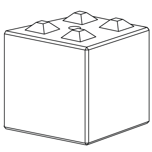 800x800x800 stock block
