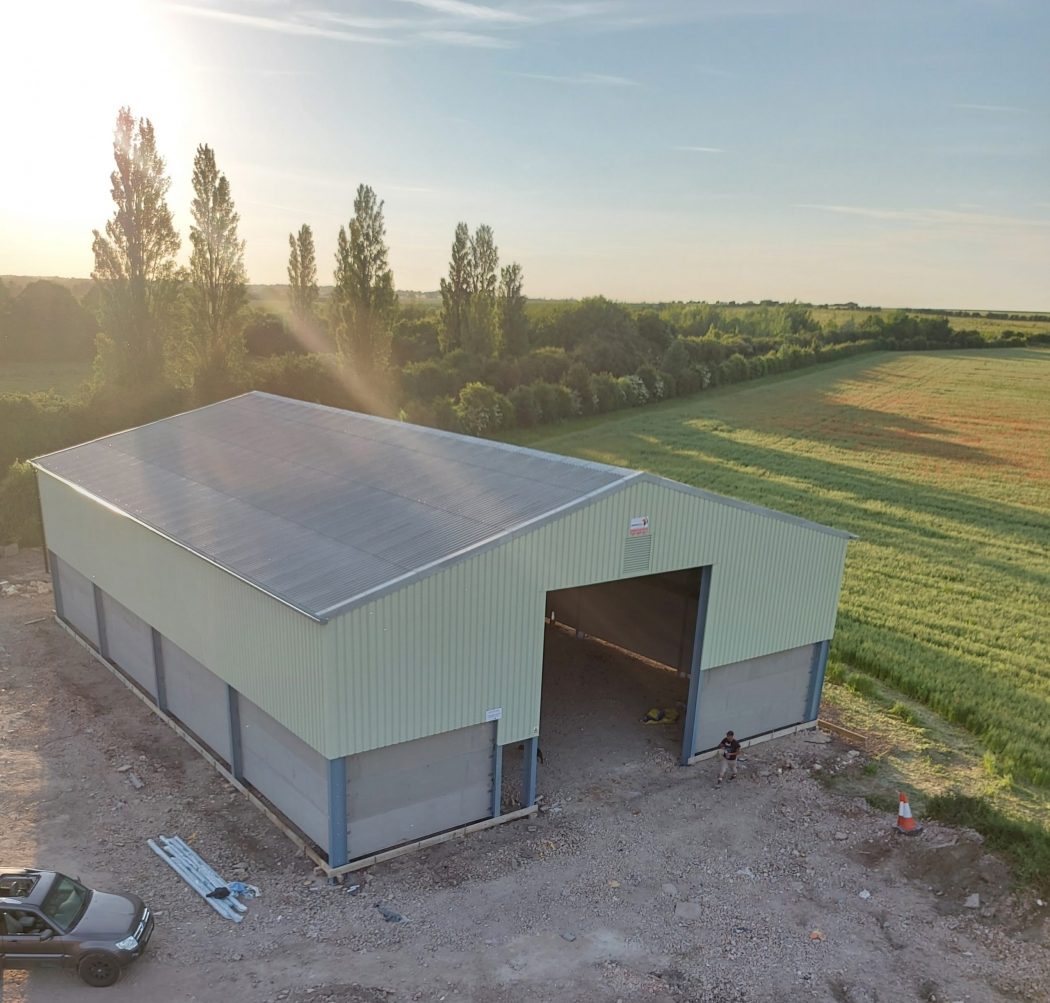 3M high panels for grain store