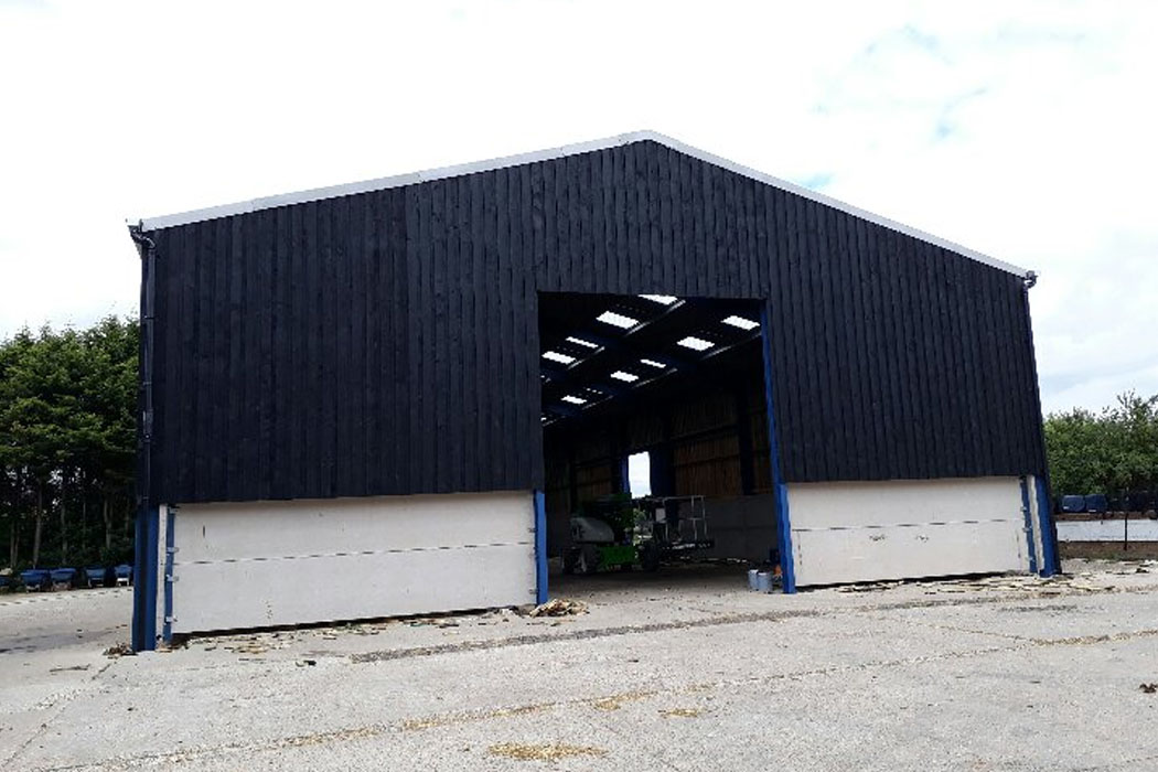 Equestrian Structure with Concrete Panels